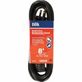 All-Source 8 Ft. 16/3 Abrasion Resistant Extension Cord OU-JTW163-8-BL